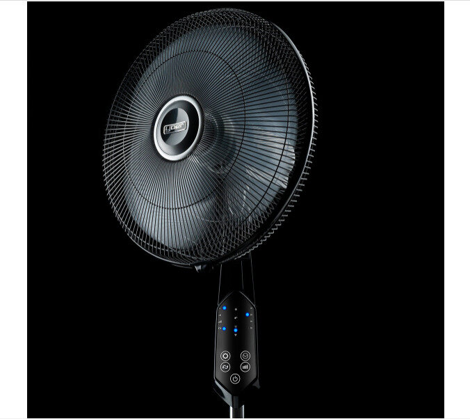 Вентилятор напольный настольный и настенный Yoer Trifano BF02BK черный - фотография № 13