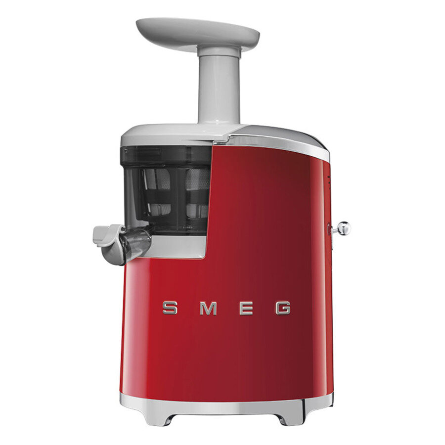 Соковыжималка шнековая Smeg, красный, SJF01RDEU