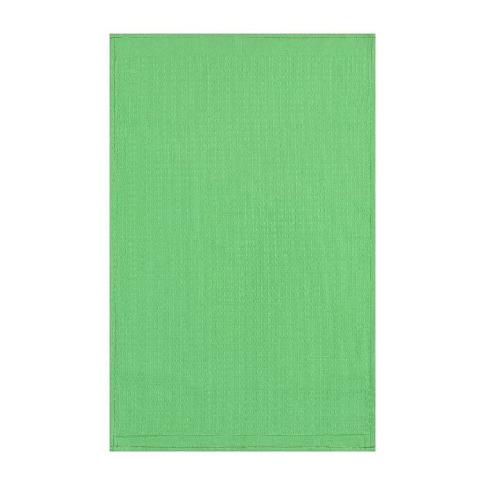 Полотенце Доляна цв. светло-зелёный, 40х60 см, 100% хл, вафля 170 г/м2 - фотография № 2