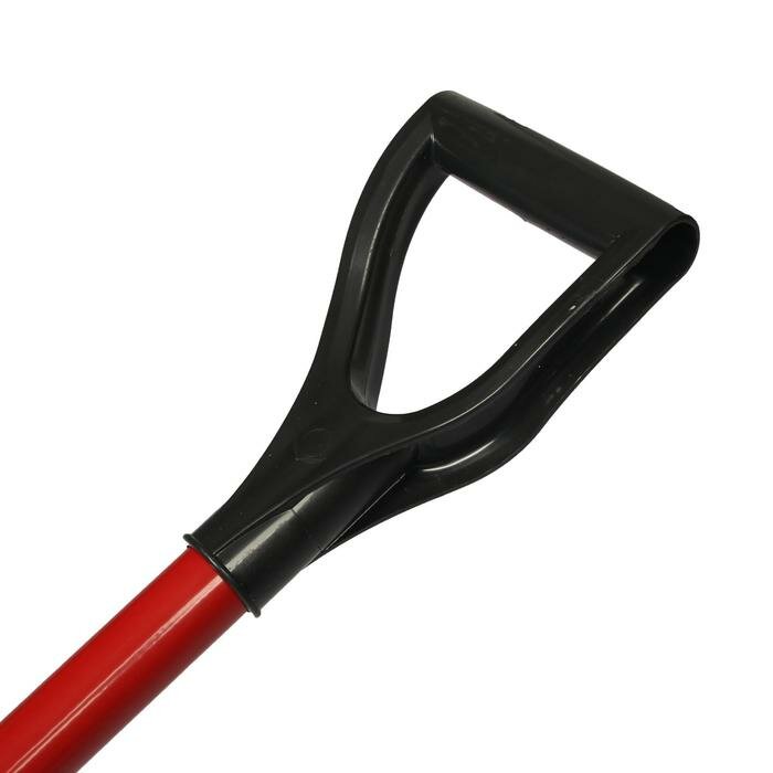 Лопата универсальная, металлический черенок, с ручкой, «Лидер» - фотография № 3