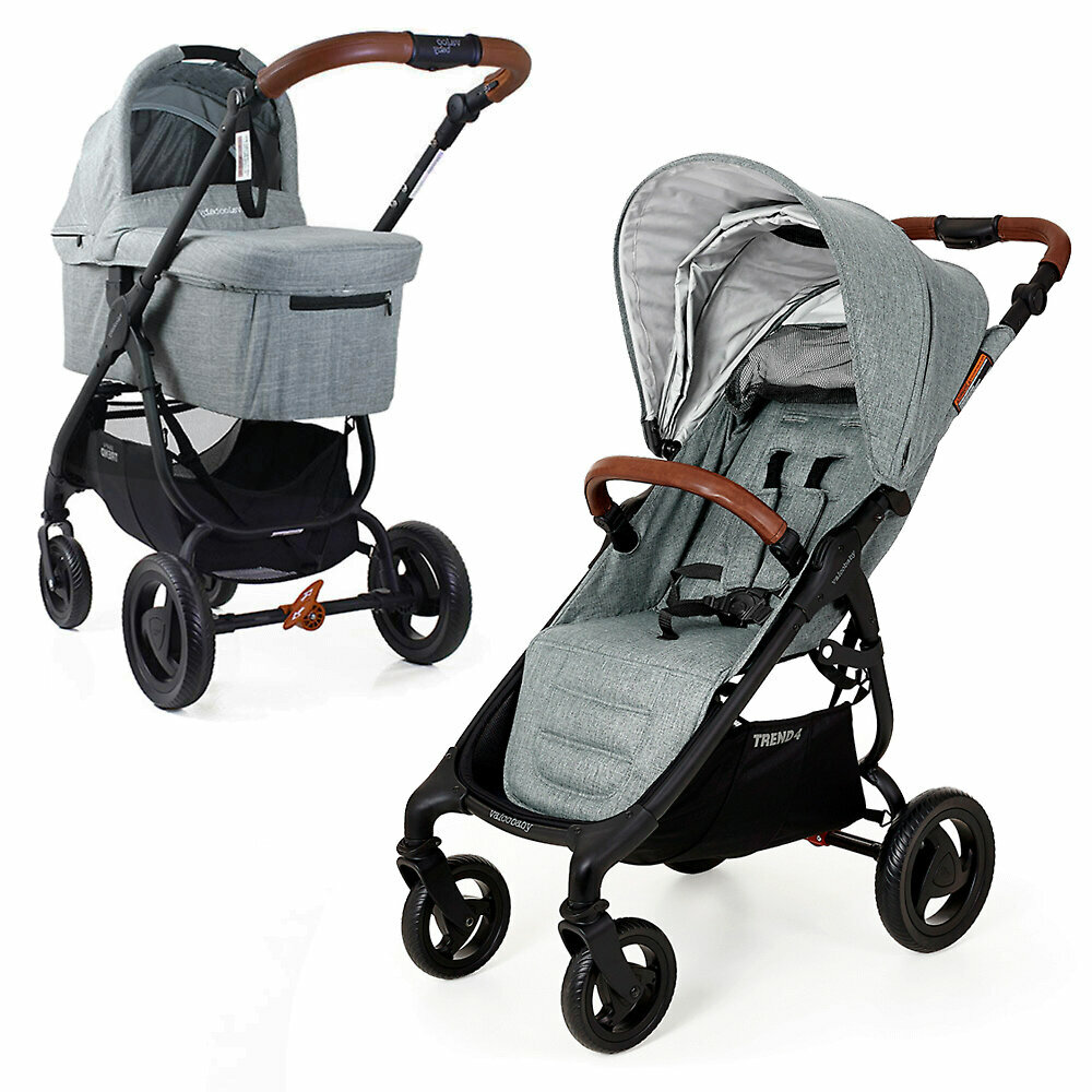 Коляска 2в1 Valco Baby Snap 4 Trend, Grey Marle