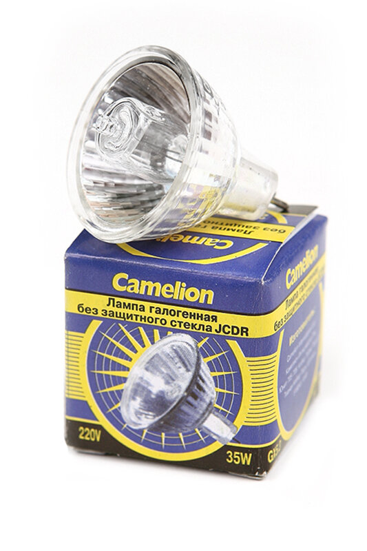 Camelion Лампа галогенная GU5.3 35Вт Camelion JCDR (MR11) 220V 35mm