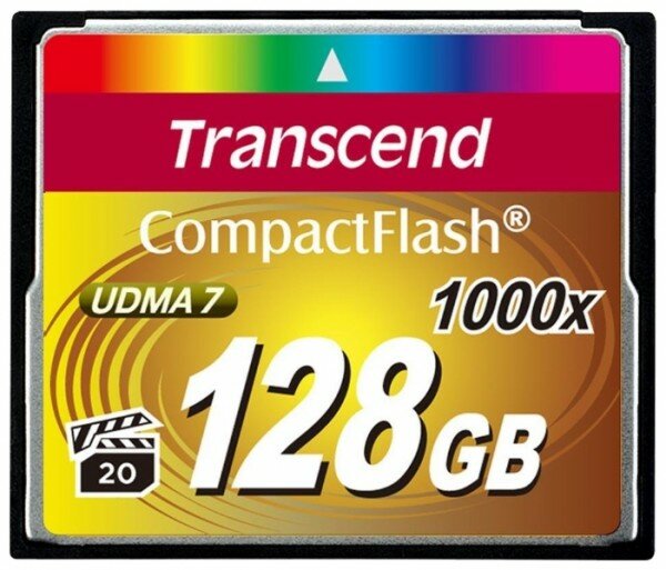 Карта памяти Флеш карта CF 128GB Transcend Ultra Speed 1000X TS128GCF1000