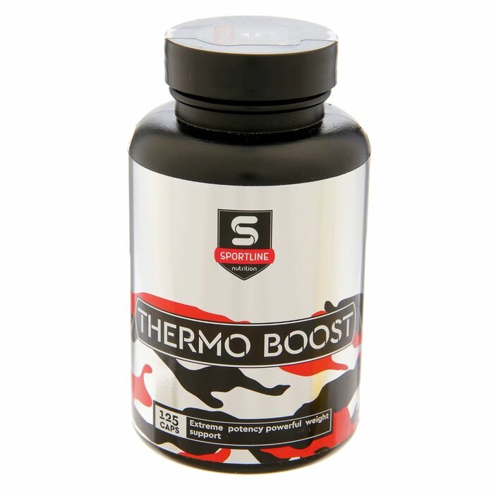 Жиросжигатель SportLine Nutrition Thermo Boost, спортивное питание, 125 капсул