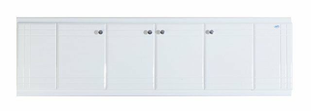 фото Экран под ванну белый 170 белый эмаль