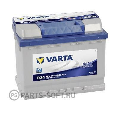 VARTA 560408054 Аккумуляторная батарея Blue Dynamic [12V 60Ah 540A B13]