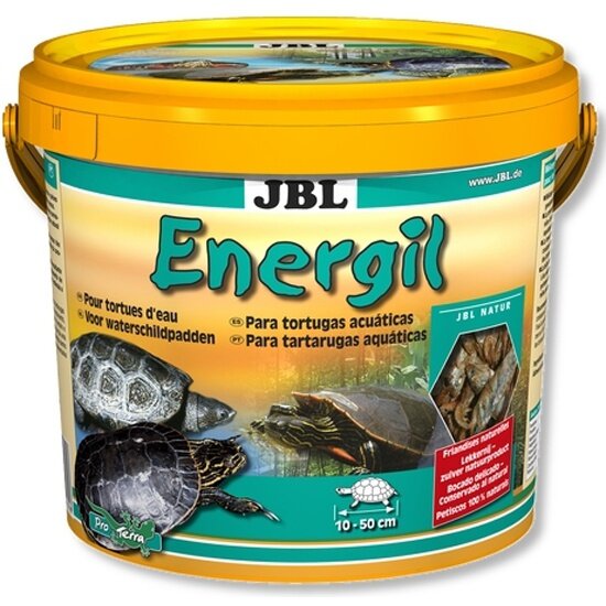 Корм JBL GMBH & CO. KG Energil из целиком высушенных рыб и рачков для крупных водных черепах, 2,5 л. (430 г.)