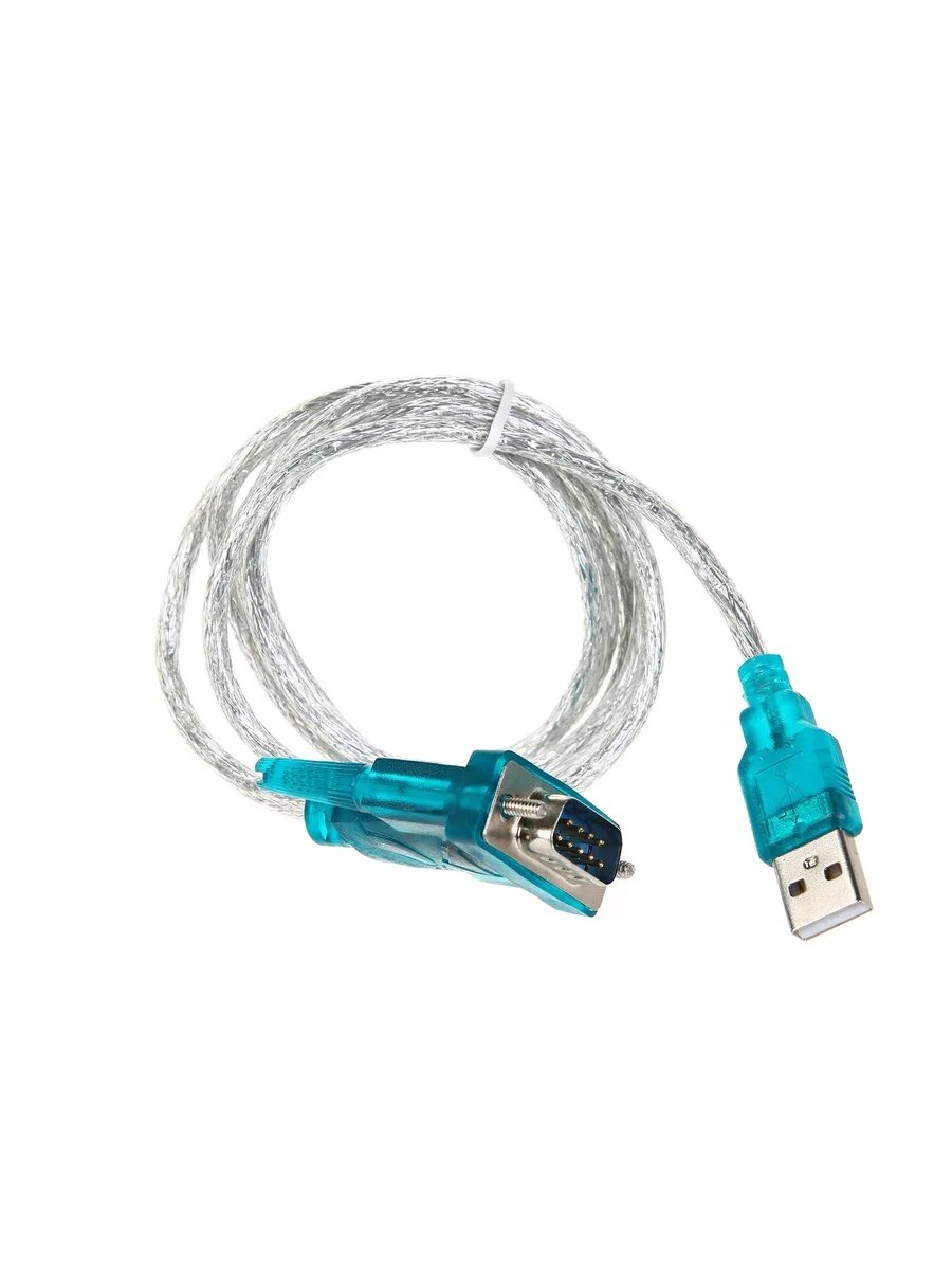 Переходник VCOM USB2.0-COM 1.2 метра [VUS7050] - фото №1