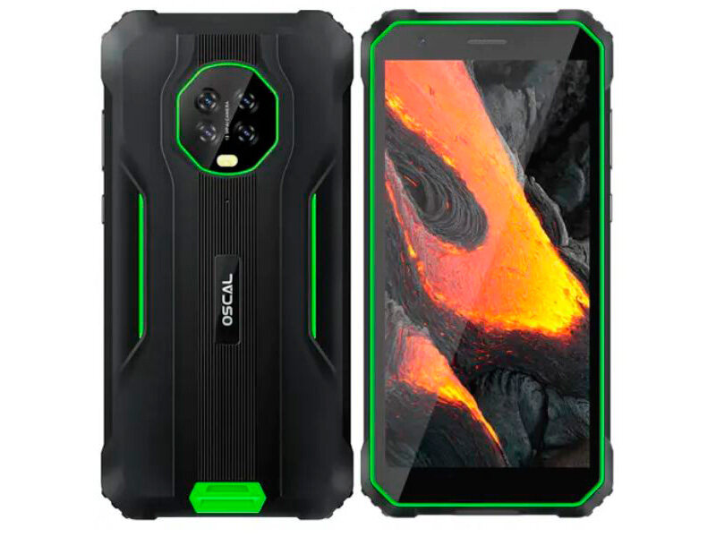 Сотовый телефон Oscal S60 Pro 4/32Gb Green