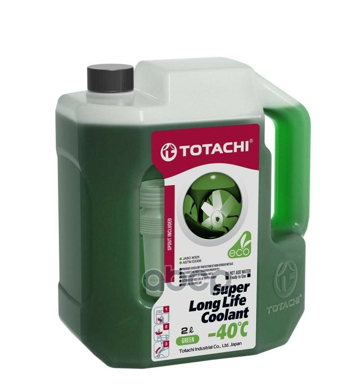 Охлаждающая Жидкость Totachi Super Llc Green -40C 2Л TOTACHI арт. 41602