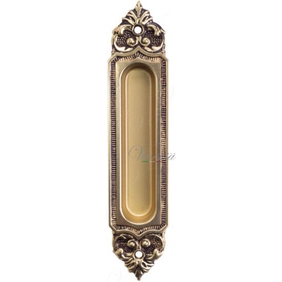 Ручка для раздвижной двери VENEZIA U122 DECOR французское золото + коричневый (1шт.)