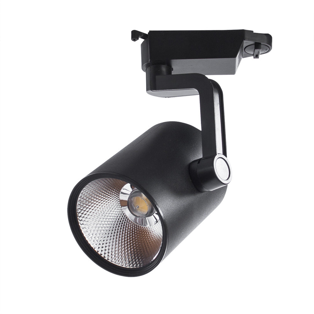 Трековый светильник Arte Lamp Traccia A2331PL-1BK, Черный, LED