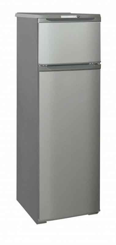 Холодильник Бирюса Б-M124 серый металлик - фотография № 2