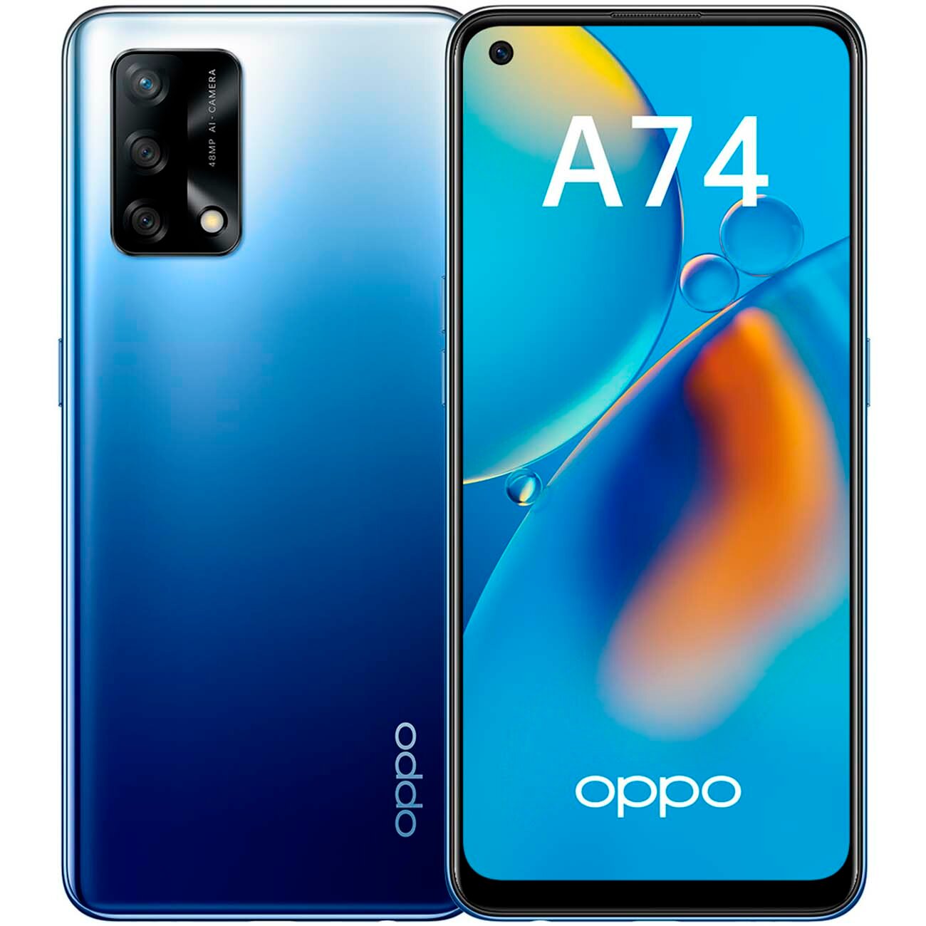 Смартфон OPPO A74 Blue (CPH2219)