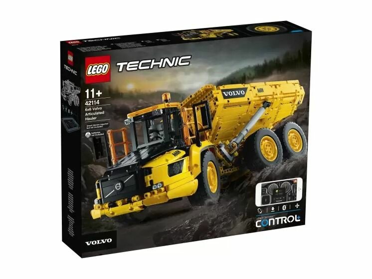 LEGO Technic Конструктор Самосвал Volvo 6*6, 42114