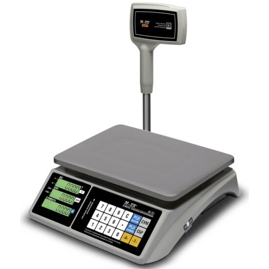 Весы торговые M-er 328 ACPX-15.2 "TOUCH-M" LCD