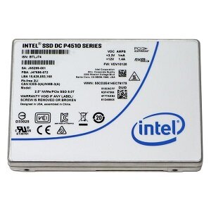 Жесткий диск SSD 2.5" 1Tb Intel P4510 (SSDPE2KX010T801)