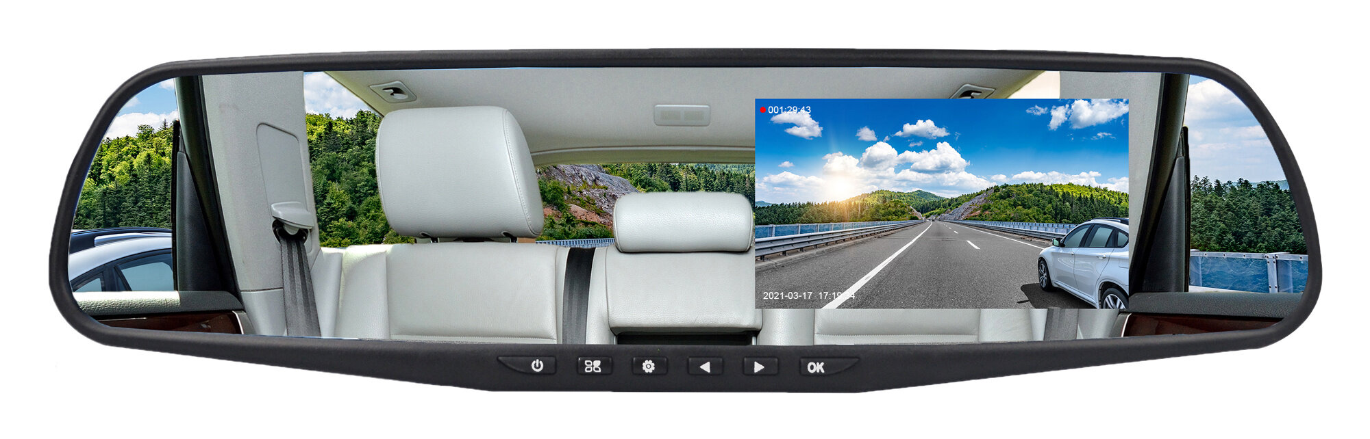 DIGMA Видеорегистратор Digma FreeDrive 117 черный 1Mpix 1080x1920 1080p 150гр. GP2247