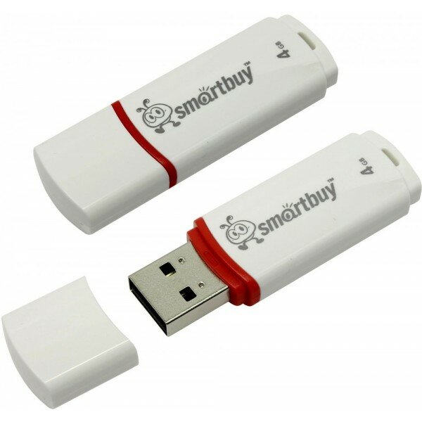 4Gb - SmartBuy Crown White SB4GBCRW-W