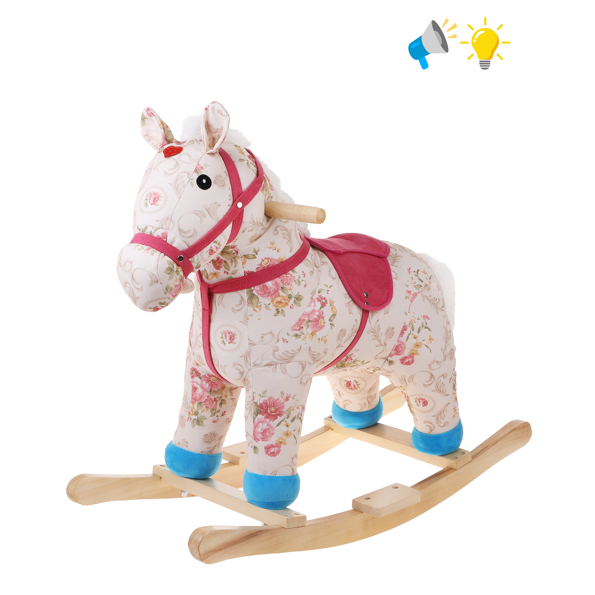 Наша Игрушка Лошадка 71 см (многоцветный)