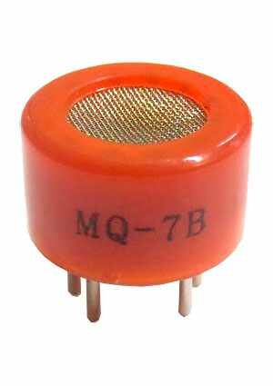 MQ-7B, полупроводниковый датчик угарного газа CO (функциональный аналог TGS2442)
