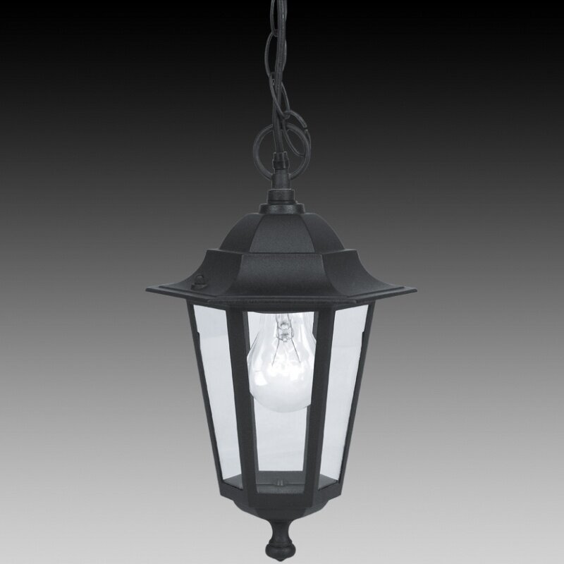 Уличный подвесной светильник Eglo Laterna 4 22471, Черный, E27