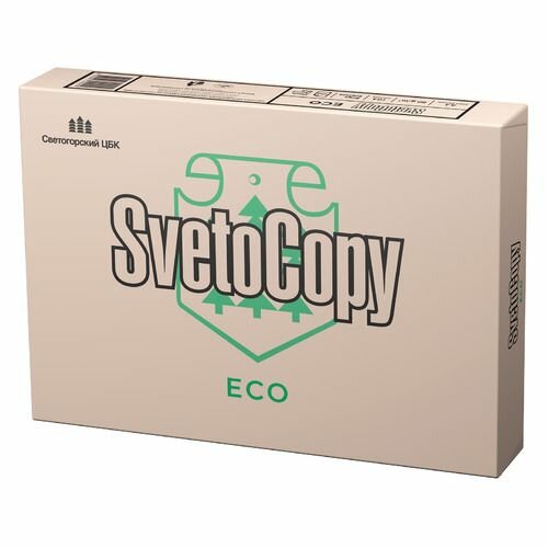 Бумага SVETOCOPY ECO A4 офисная 500л 80г/м2 слоновая кость