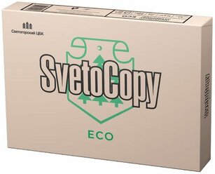 Бумага SVETOCOPY ECO, A4, офисная, 500л, 80г/м2, слоновая кость