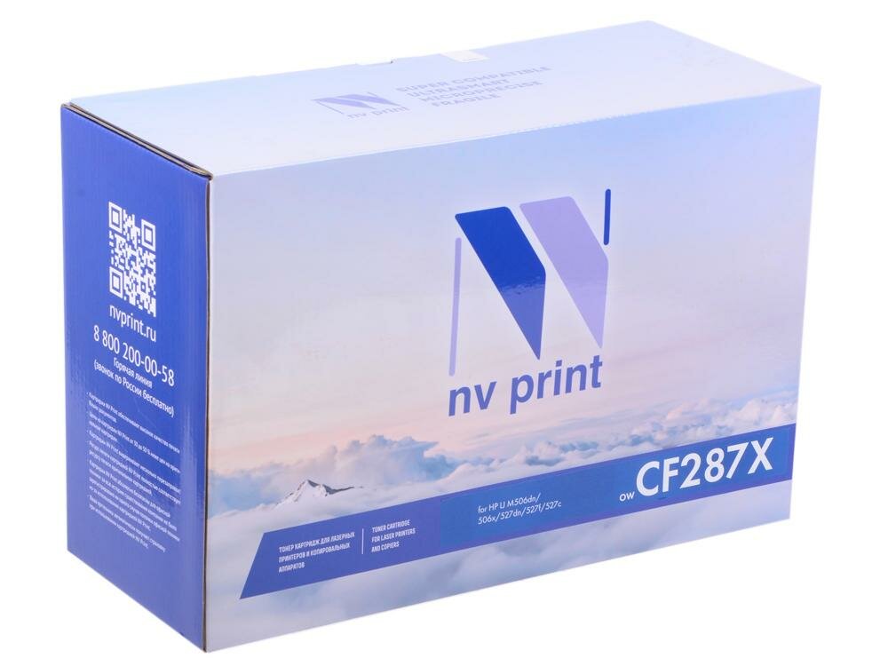 Картридж NV-Print CF287X 18000стр Черный