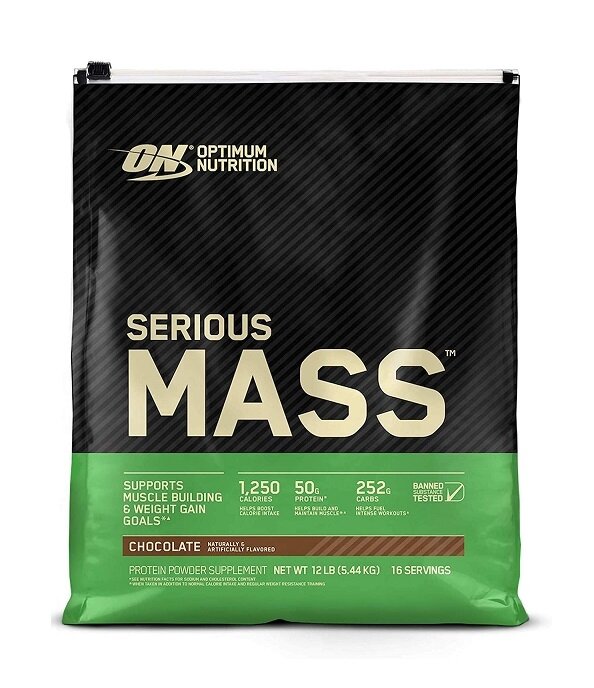 Optimum Nutrition Serious Mass (5450 грамм) - Банан