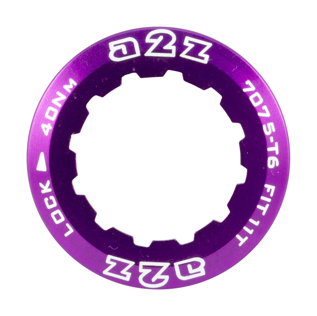 Гайка кассеты a2z Cassette Lockring Purple