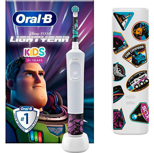 Электрическая зубная щетка Oral-B Kids, Lightyear OBKIDSLIGHTYEAR