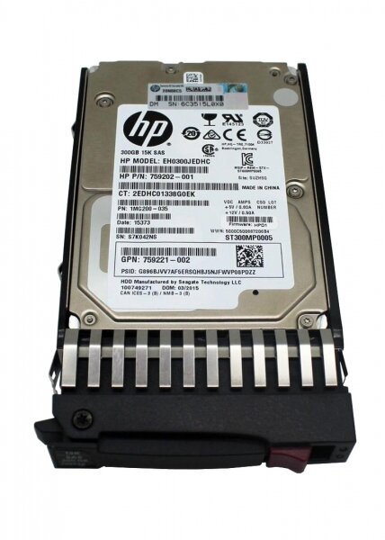 Жесткий диск HP EH0300JEDHC 300Gb SAS 2,5" HDD