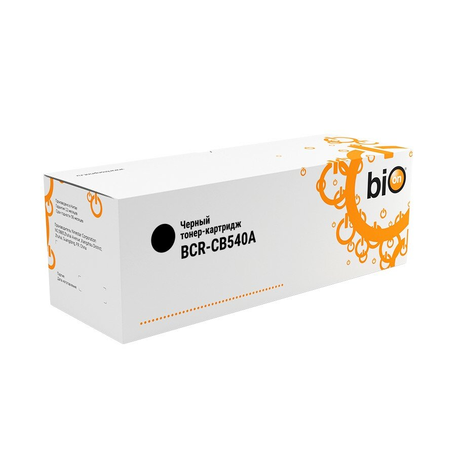 Bion Cartridge Bion CB540A Картридж для HP LaserJet CM1312 CP1215 CP1515 CP1518 2200 стр. , Черный
