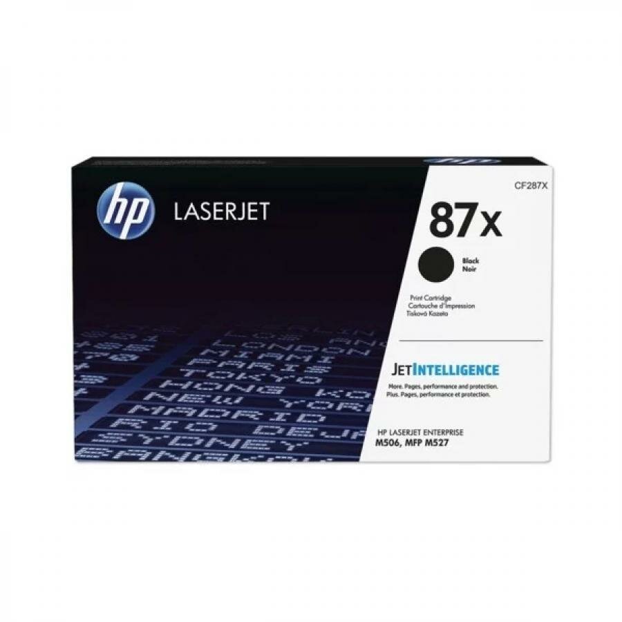 Картридж HP CF287X для HP LJ Ent M506/M527, черный