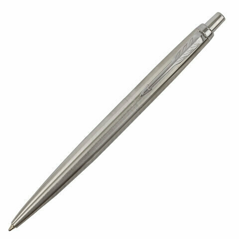 Ручка Ручка шариковая PARKER "Jotter XL Monochrome Stainless Steel CT", корпус серебристый, сталь, синяя,2122756