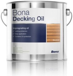 Bona Масло датское для наружных работ Bona Decking Oil 2,5 л. Teak/Тик