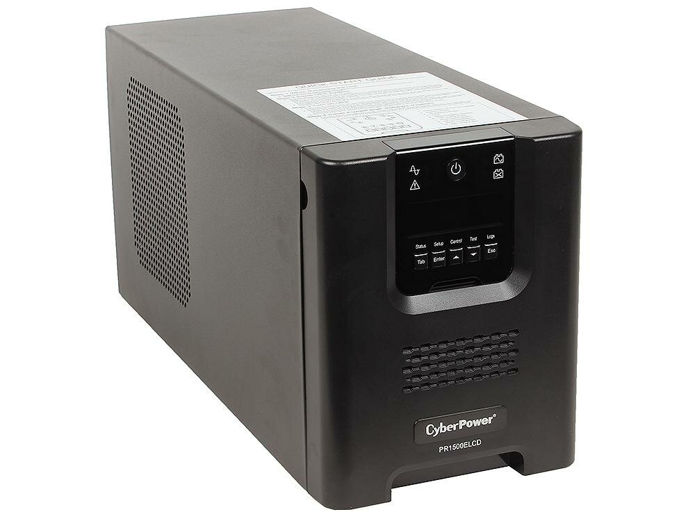  CyberPower PR1500ELCD 1500VA/1350W USB/RS-232/EPO/SNMPslot/RJ11/45 (8 IEC)