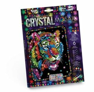 Crystal Mosaic Тигр, набор для креативного творчества Данко-Тойс CRM-01-01