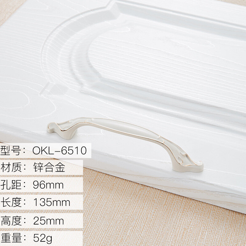 фото Шкаф Okali, цвет слоновой кости, европейский стиль, фурнитура высокого качества