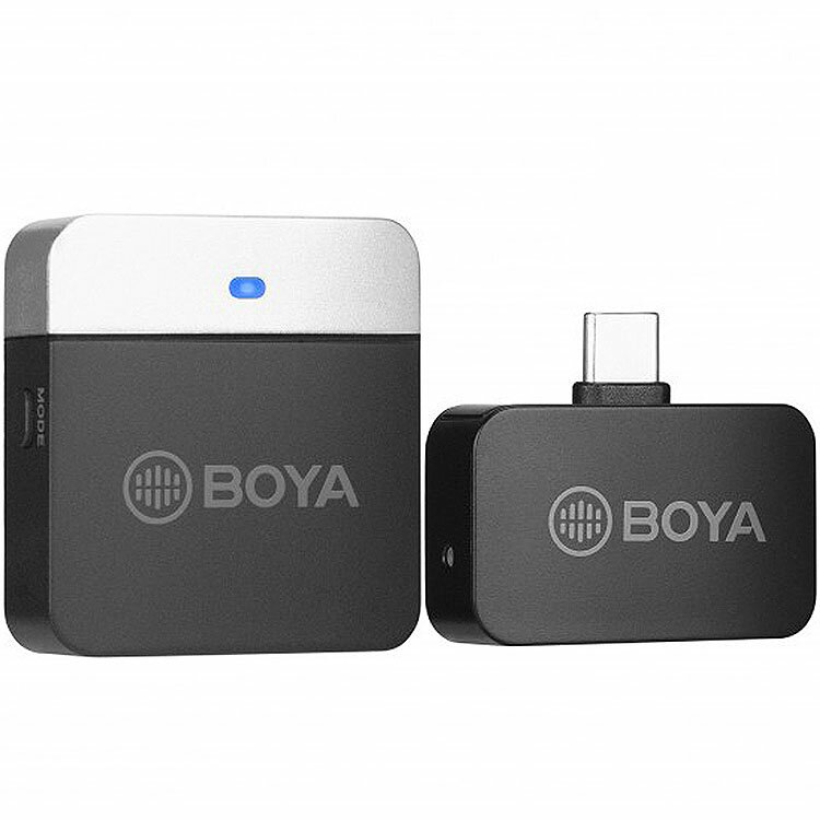 Микрофон Boya BY-M1LV-U, беспроводной, USB Type-C