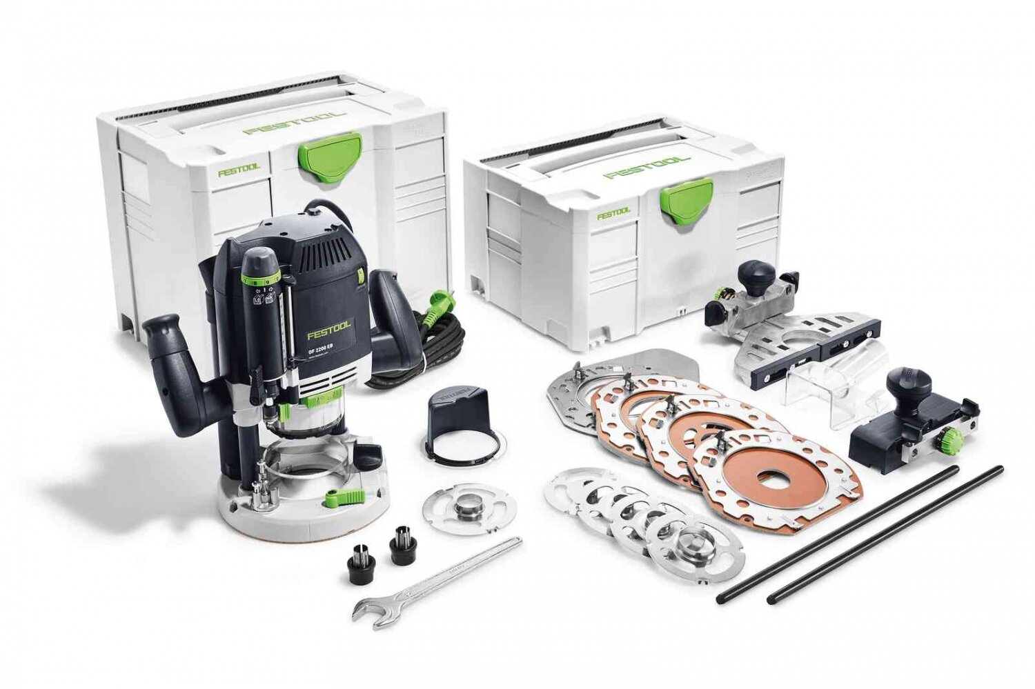 Фрезер вертикальный Festool OF 2200 EB-Set (576220) - фотография № 1