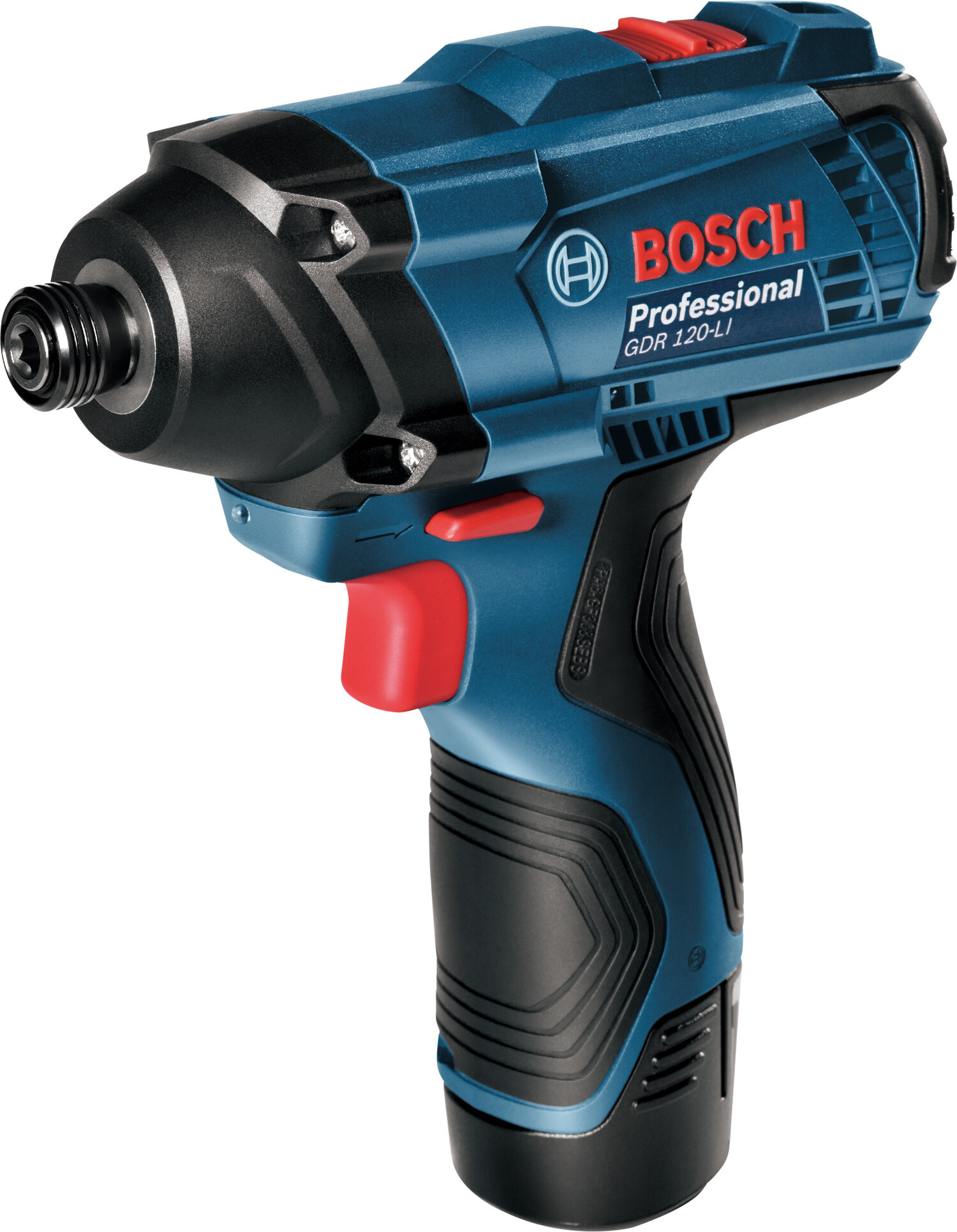 BOSCH Гайковерт Bosch GDR 120-LI + GAL 12V-20 аккум. патрон:шестигр.1/4" (06019F0007)