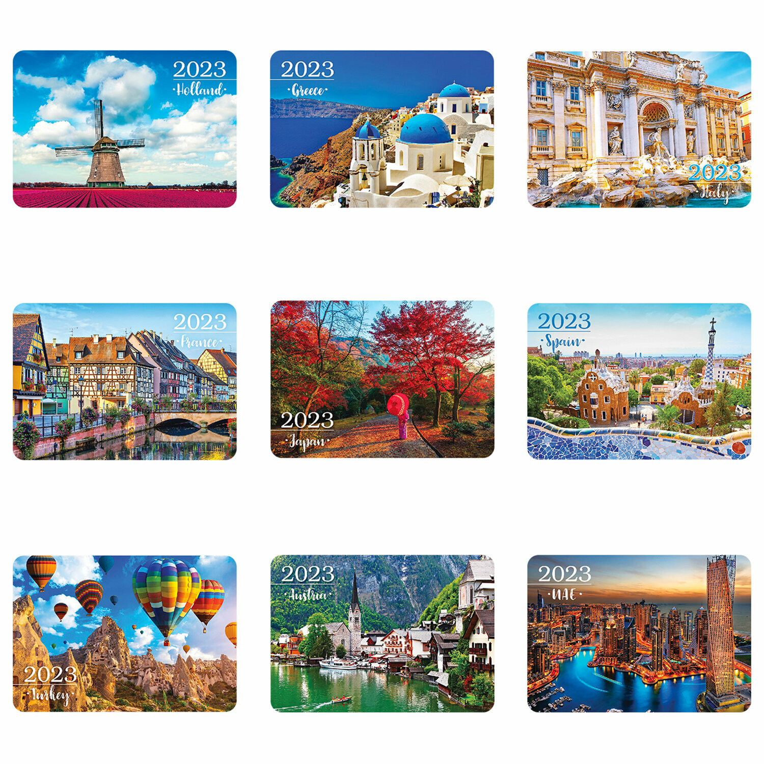 Calendar 2025 english horizontal wall or pocket vector image on VectorStock in 2