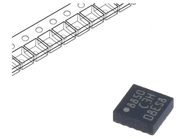 Датчик STMicroelectronics LIS3DHTR Датчик: ускорения Диапазон: ±16g 171-36ВDC -40-85°C LGA16 1шт