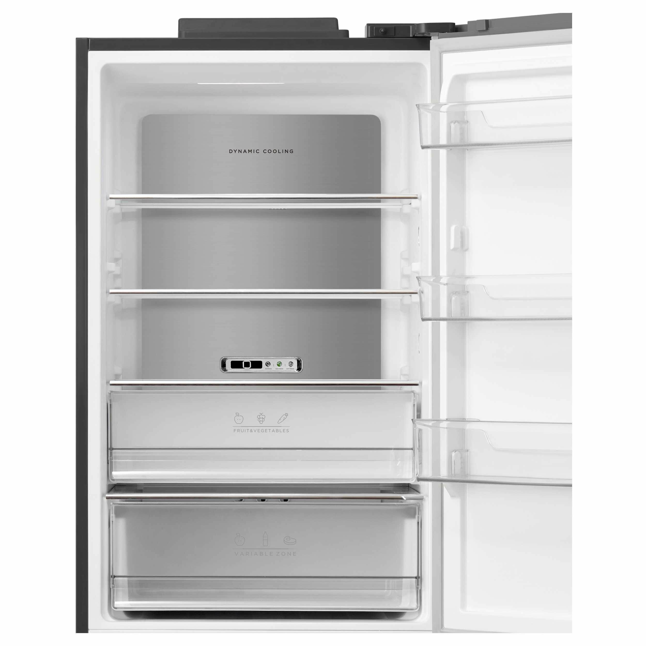 Трехдверный холодильник Korting KNFF 61889 X - фотография № 4