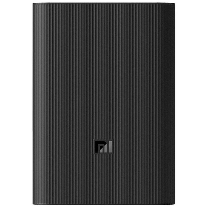 XIAOMI Внешний аккумулятор Xiaomi Mi Power Bank 3 Ultra compact (BHR4412GL), 10000мАч, черный