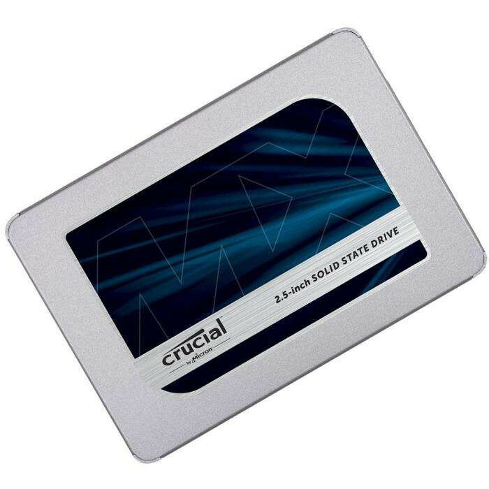 Твердотельный накопитель Crucial SSD Disk MX500 250GB SATA 2.5” 7mm (with 9.5mm adapter) (560 MB/s Read 510 MB/s Write), 1 year