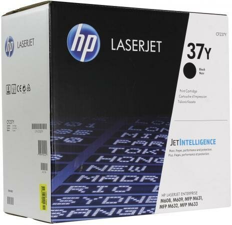 Картридж HP 37Y (CF237Y), черный