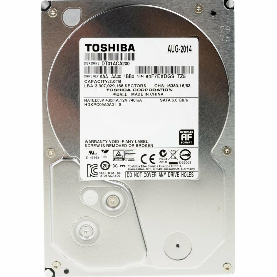   Toshiba 2Tb (DT01ACA200)